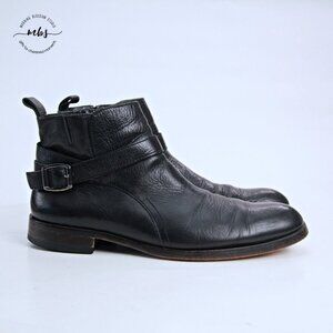 Donald J. Pliner Zaccaro Ankle Leather Boots Black Men 9